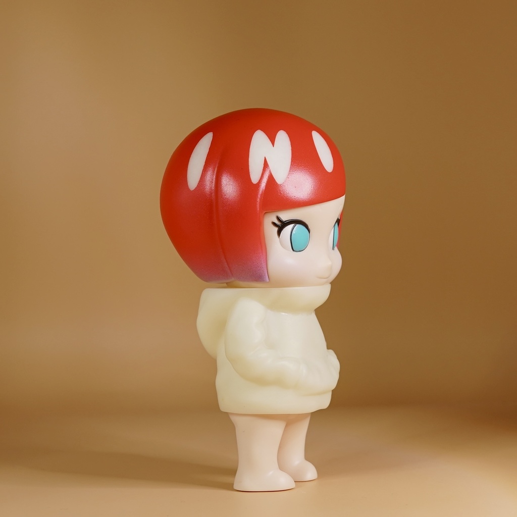 CUTIE パーカー レッド(蓄光模様)再販