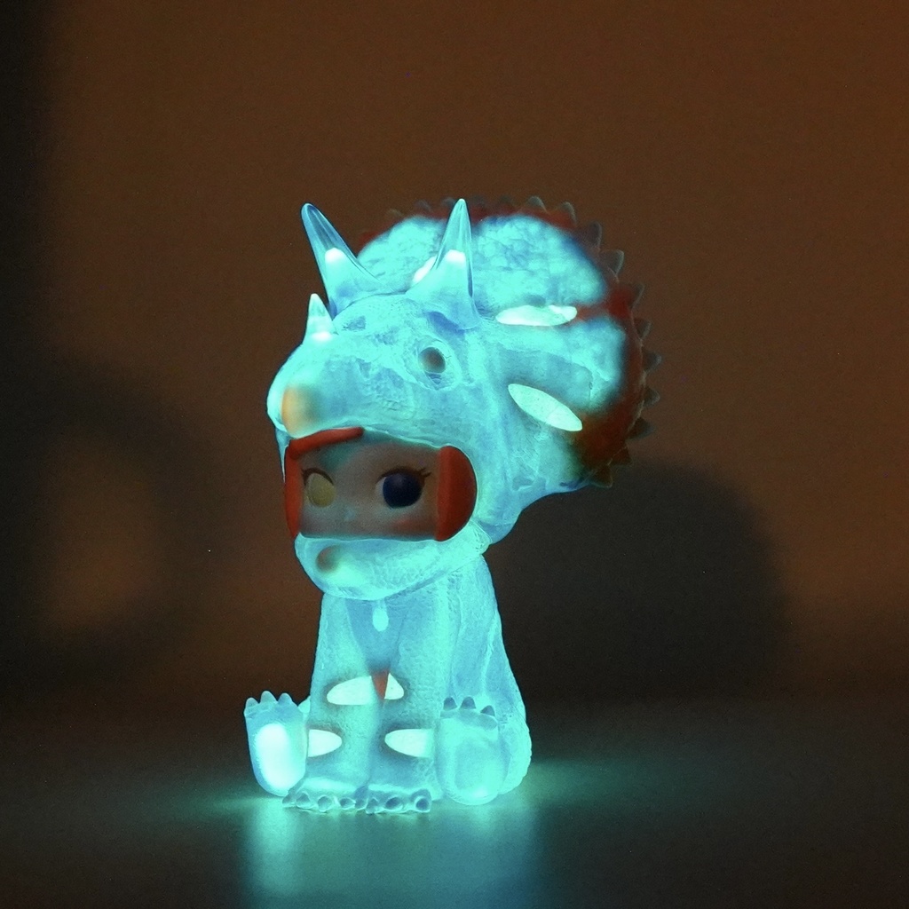 CUTIE トリケラ ブルー(蓄光模様)