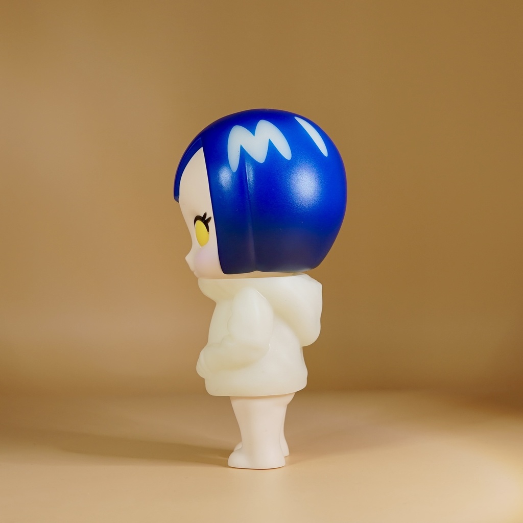 CUTIE パーカー ブルー(蓄光模様)