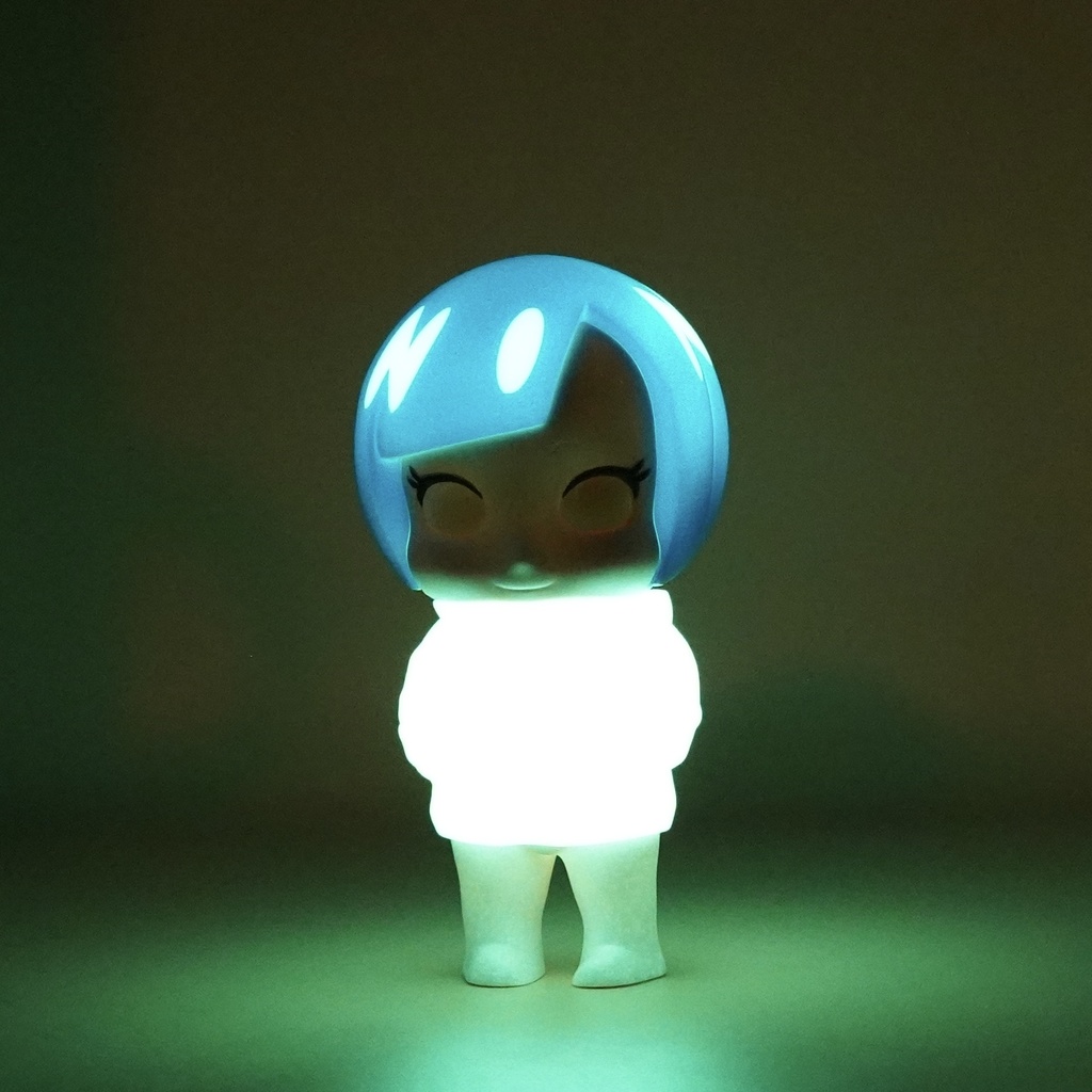 CUTIE パーカー ブルー(蓄光模様)