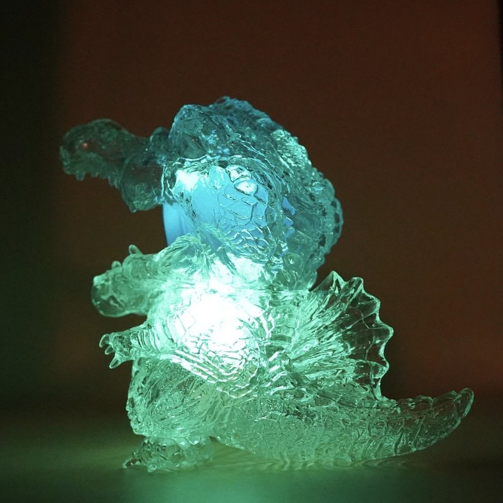 CUTIE パーカー ブルー(蓄光模様)&スピノ(クリア)