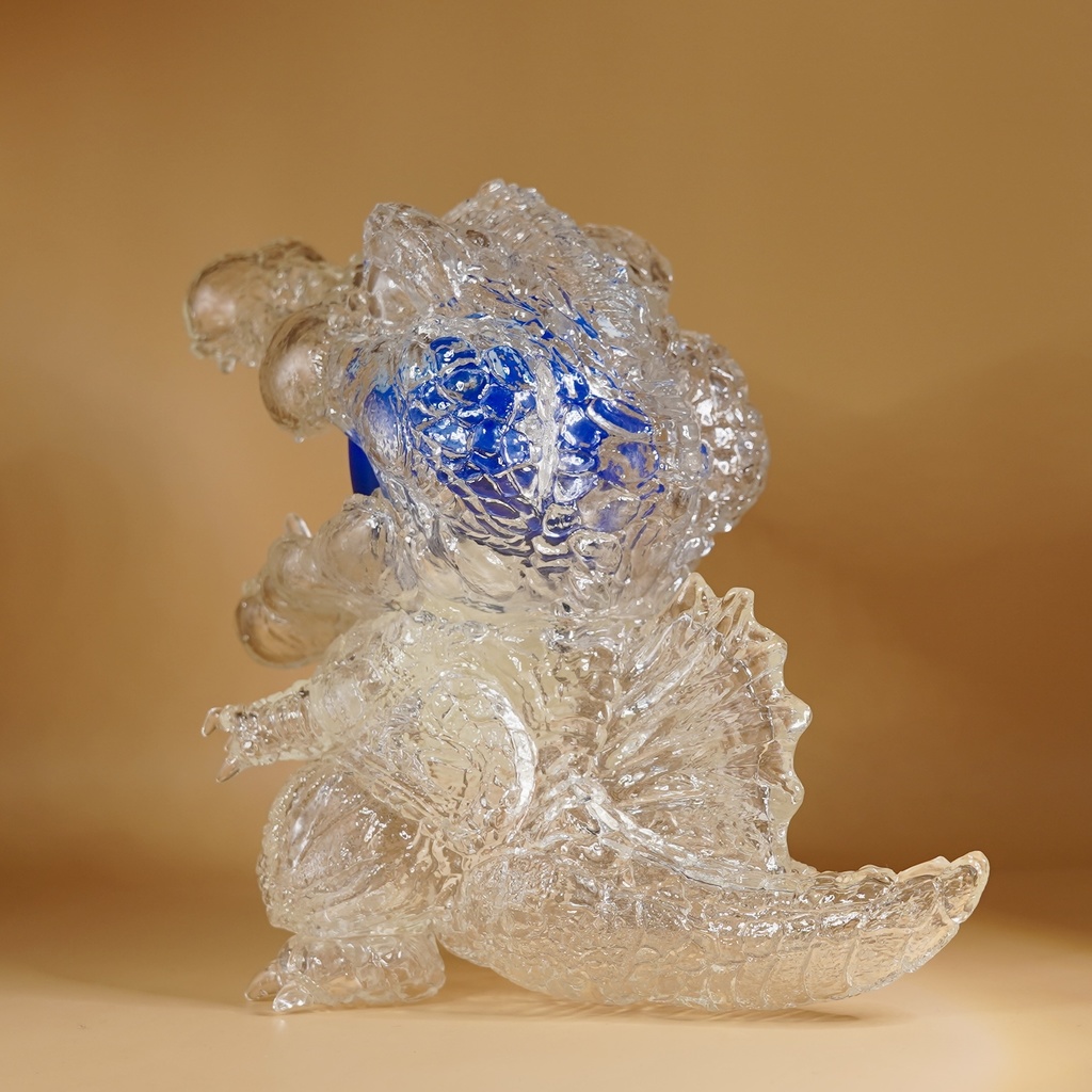 CUTIE パーカー ブルー(蓄光模様)&スピノ(クリア)