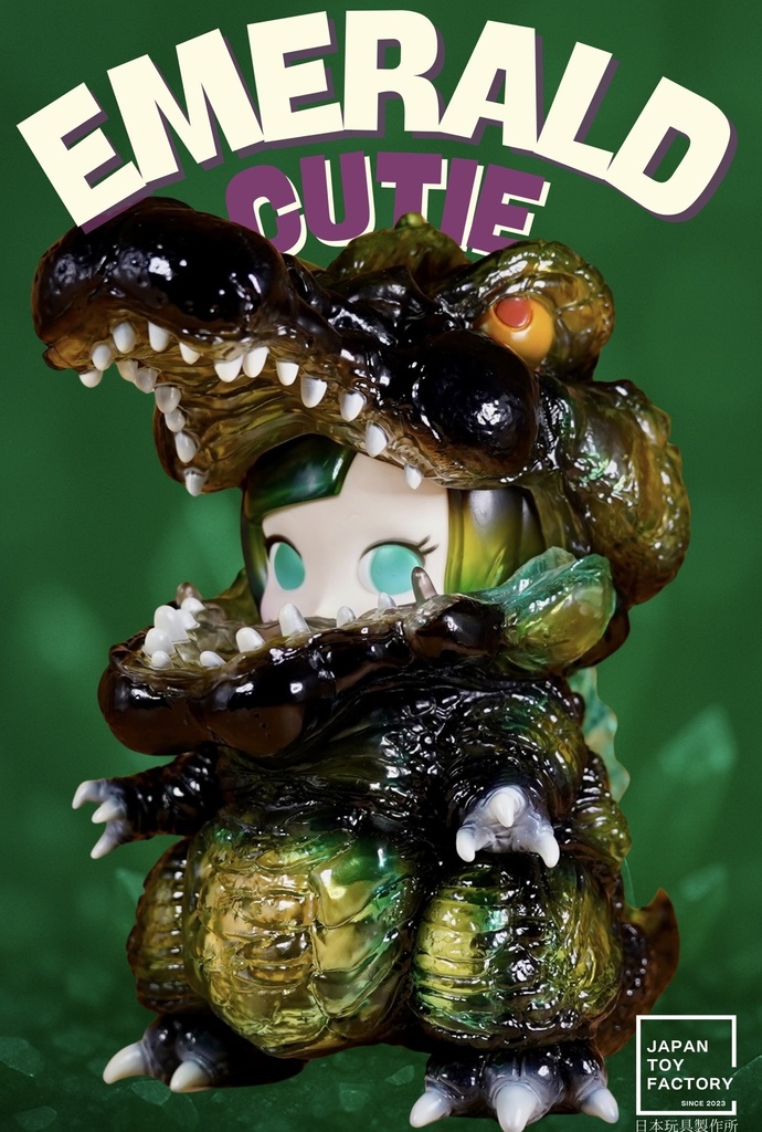エメラルドCUTIEパーカー&スピノサウルス