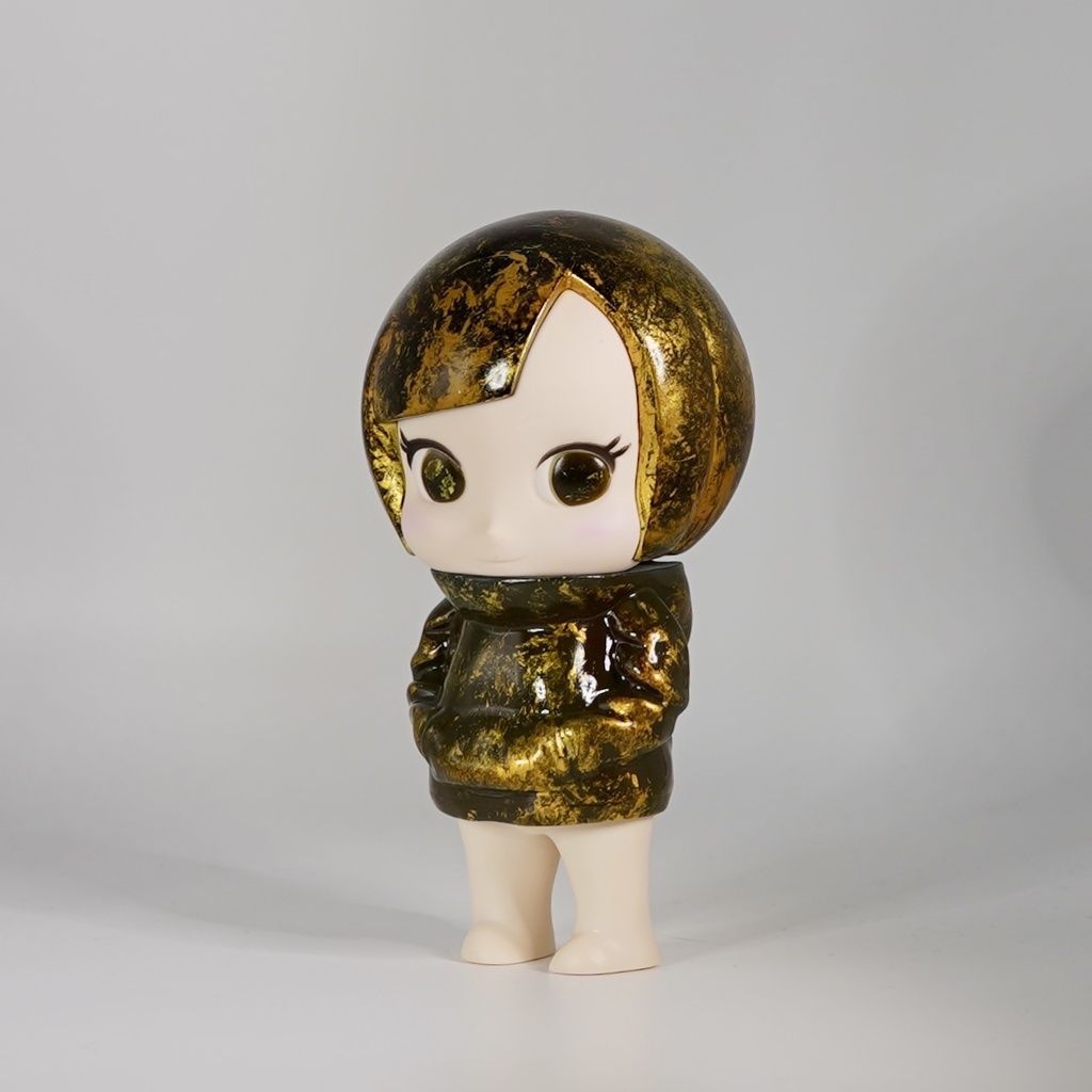 CUTIE パーカー ラップ塗装(ゴールド)