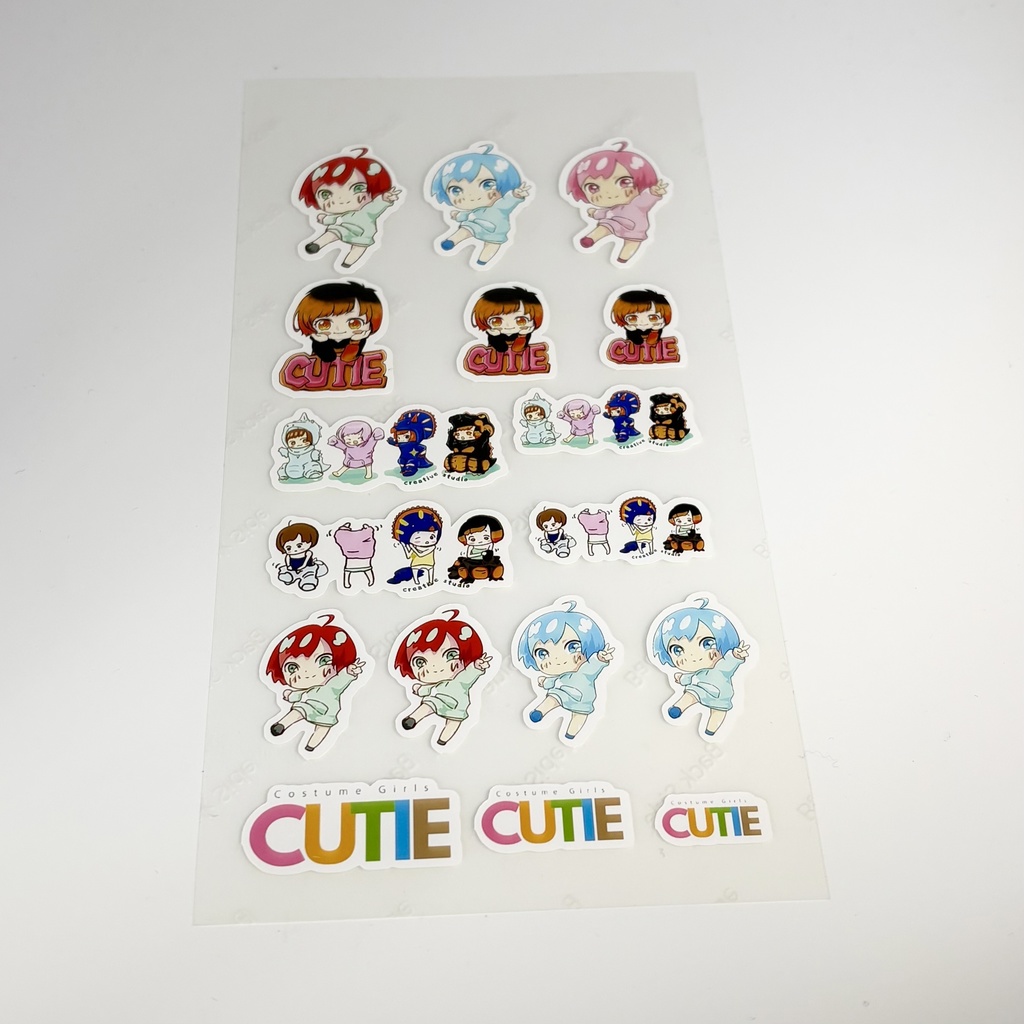 CUTIE シールセット第一弾(送料無料)