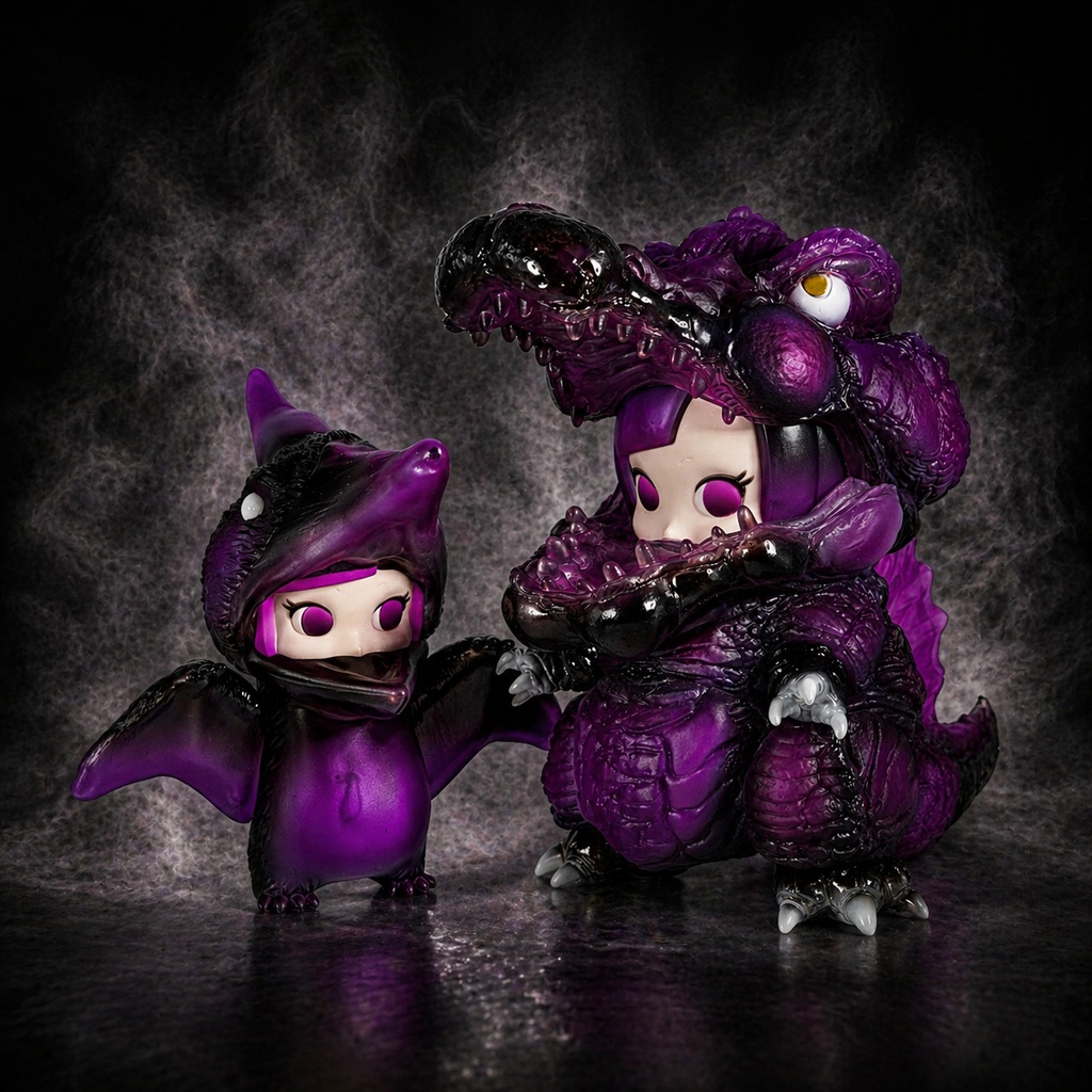 CUTIE スピノandパーカーandプテラ　ポイズンパープル