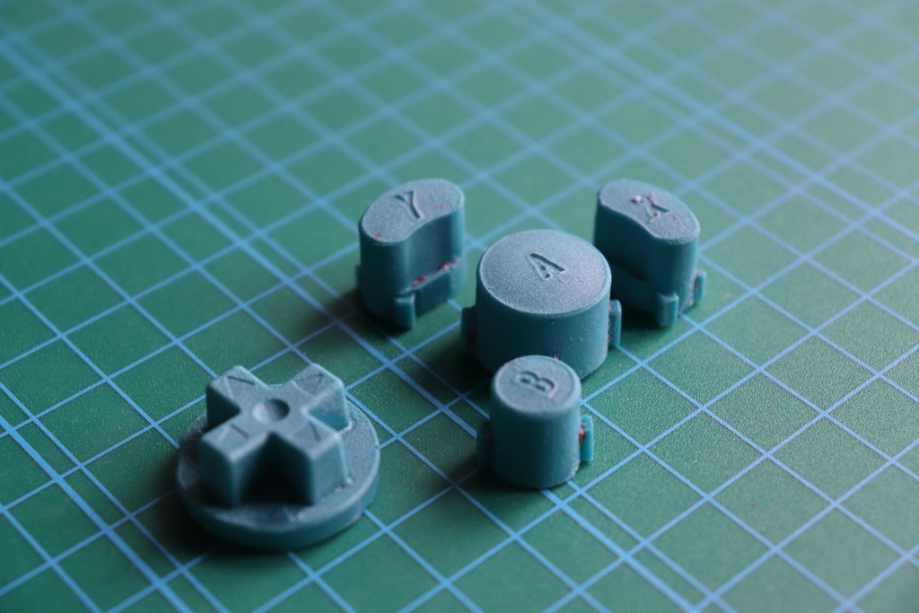 自作ボタン GCコン(ABXY、十字ボタン)