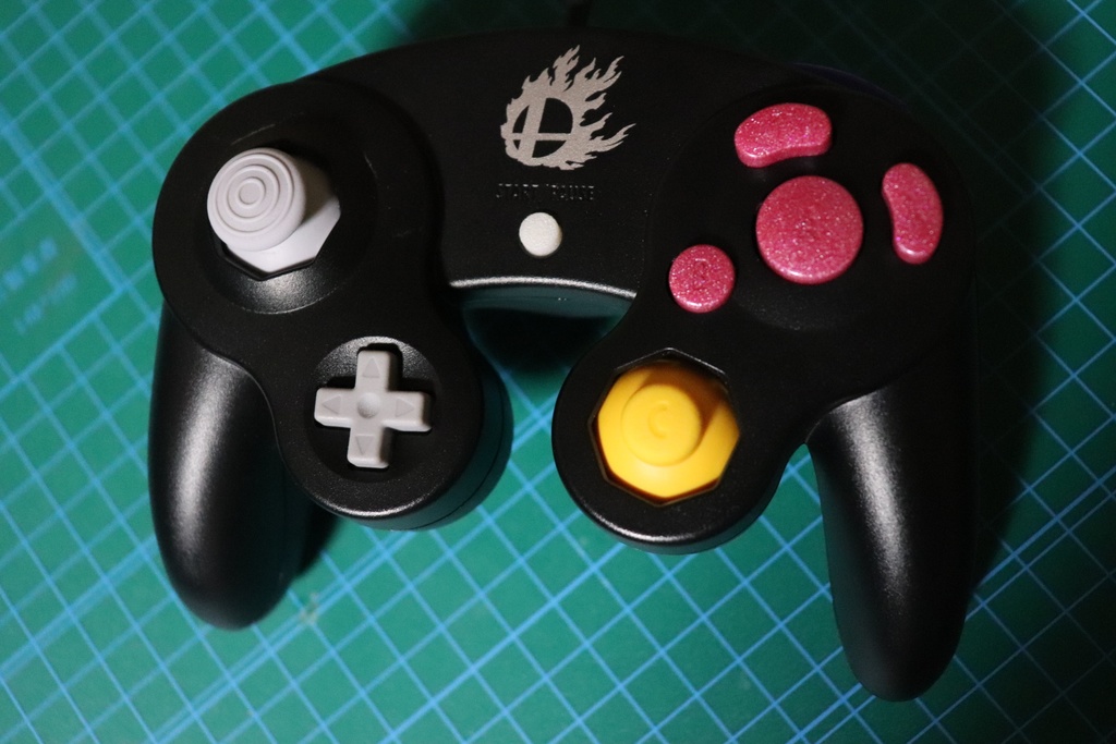 自作ボタン GCコン(ABXY)