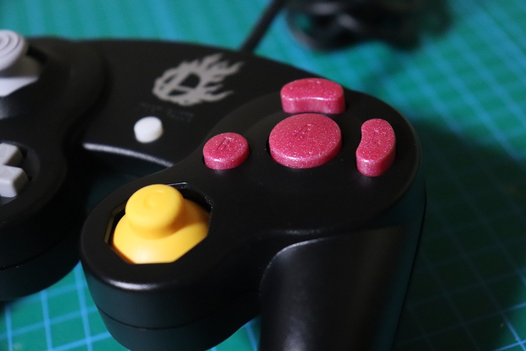 自作ボタン GCコン(ABXY)