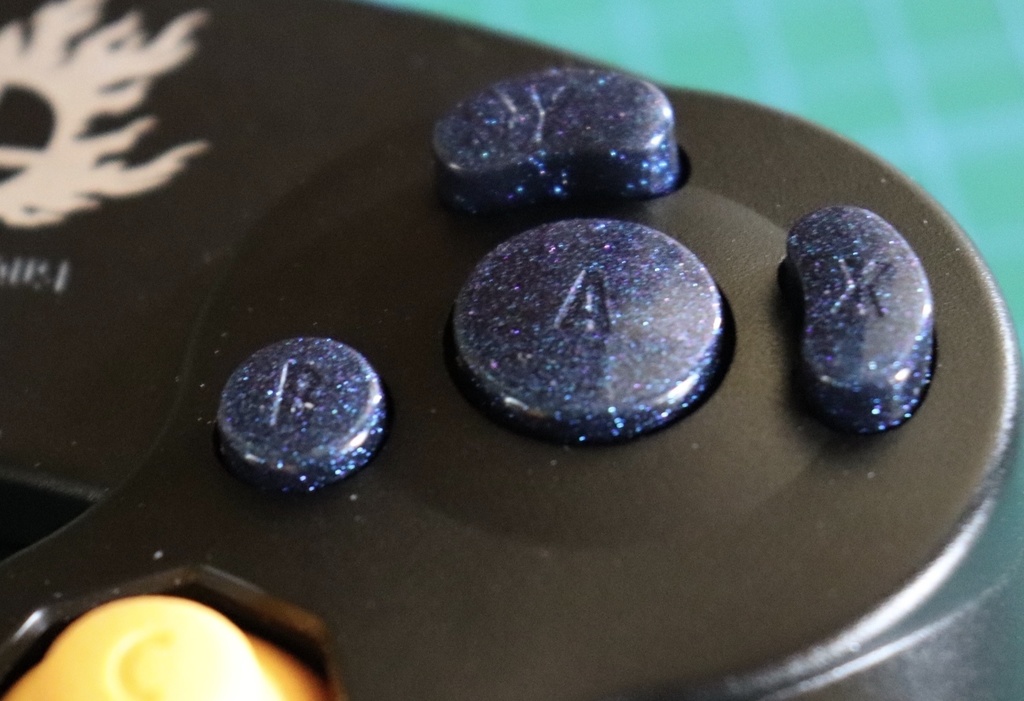 自作ボタン GCコン(ABXY)