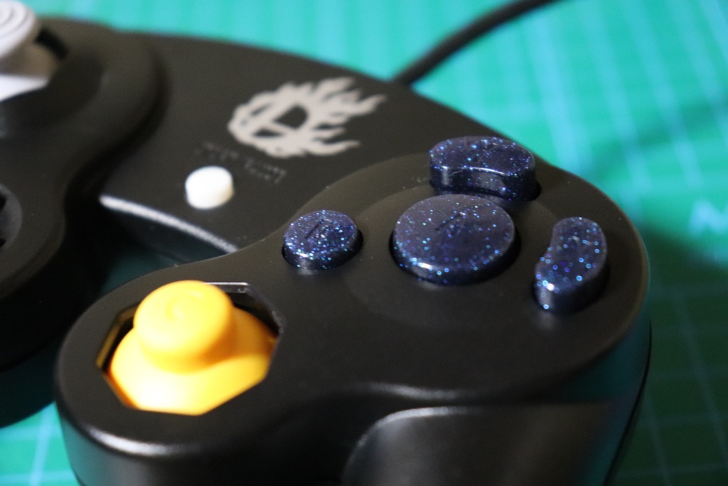 自作ボタン GCコン(ABXY)