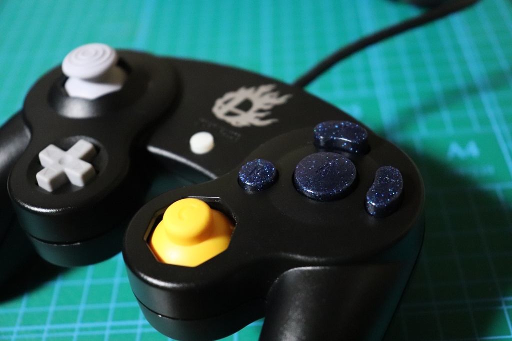 自作ボタン GCコン(ABXY)