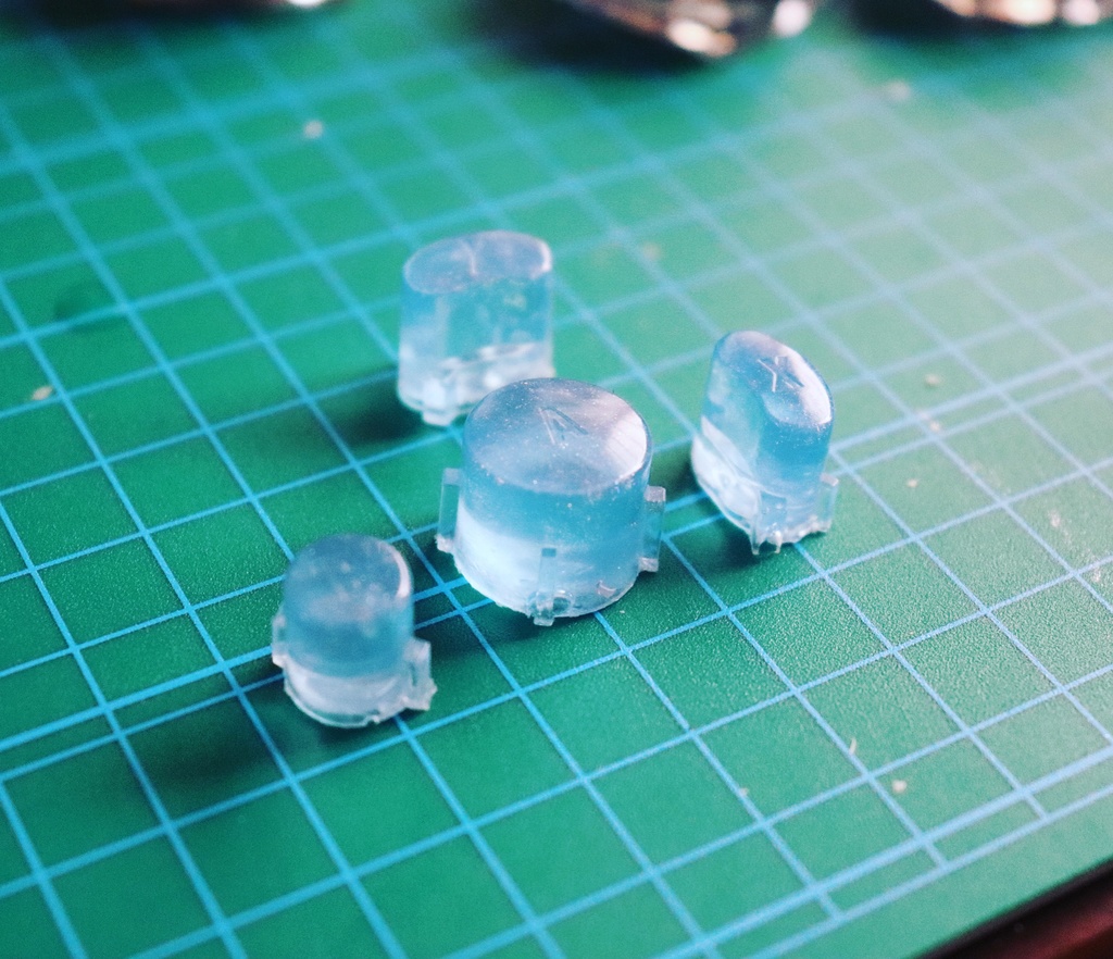 自作ボタン GCコン(ABXY)