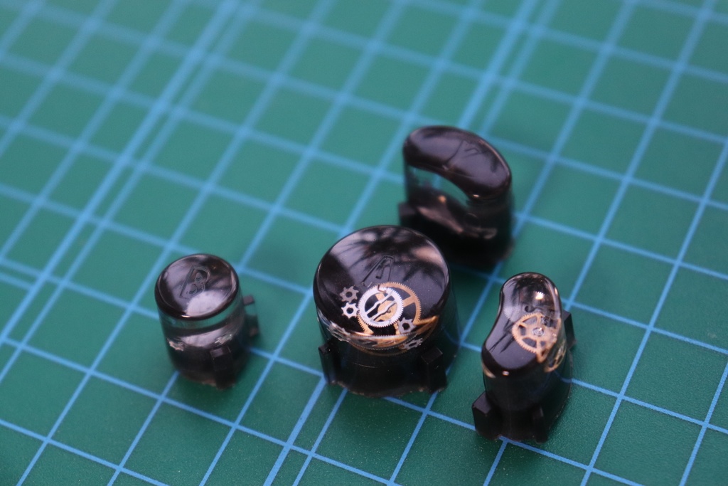 自作ボタン GCコン (ABXY)