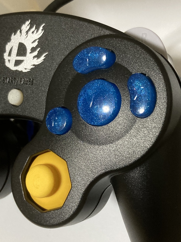 自作ボタン GCコン(ABXY)