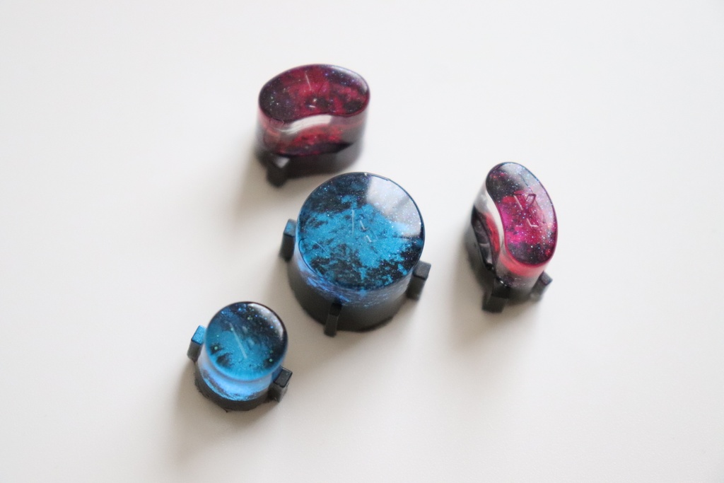 自作ボタン　GCコン(ABXY)