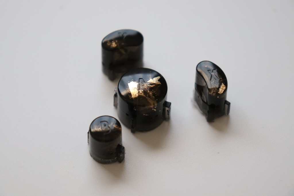 自作ボタン　GCコン(ABXY)