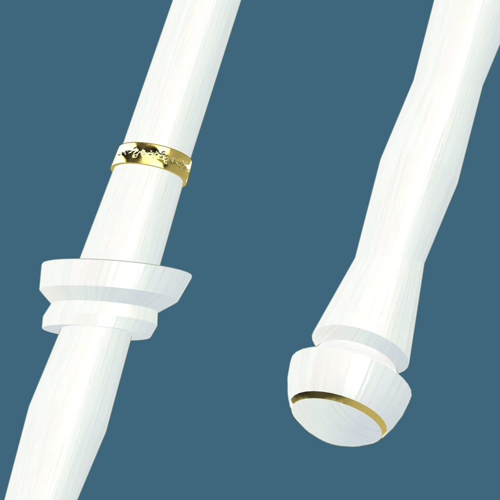 Elegant Wand 【3Dモデル】エレガントな魔法の杖