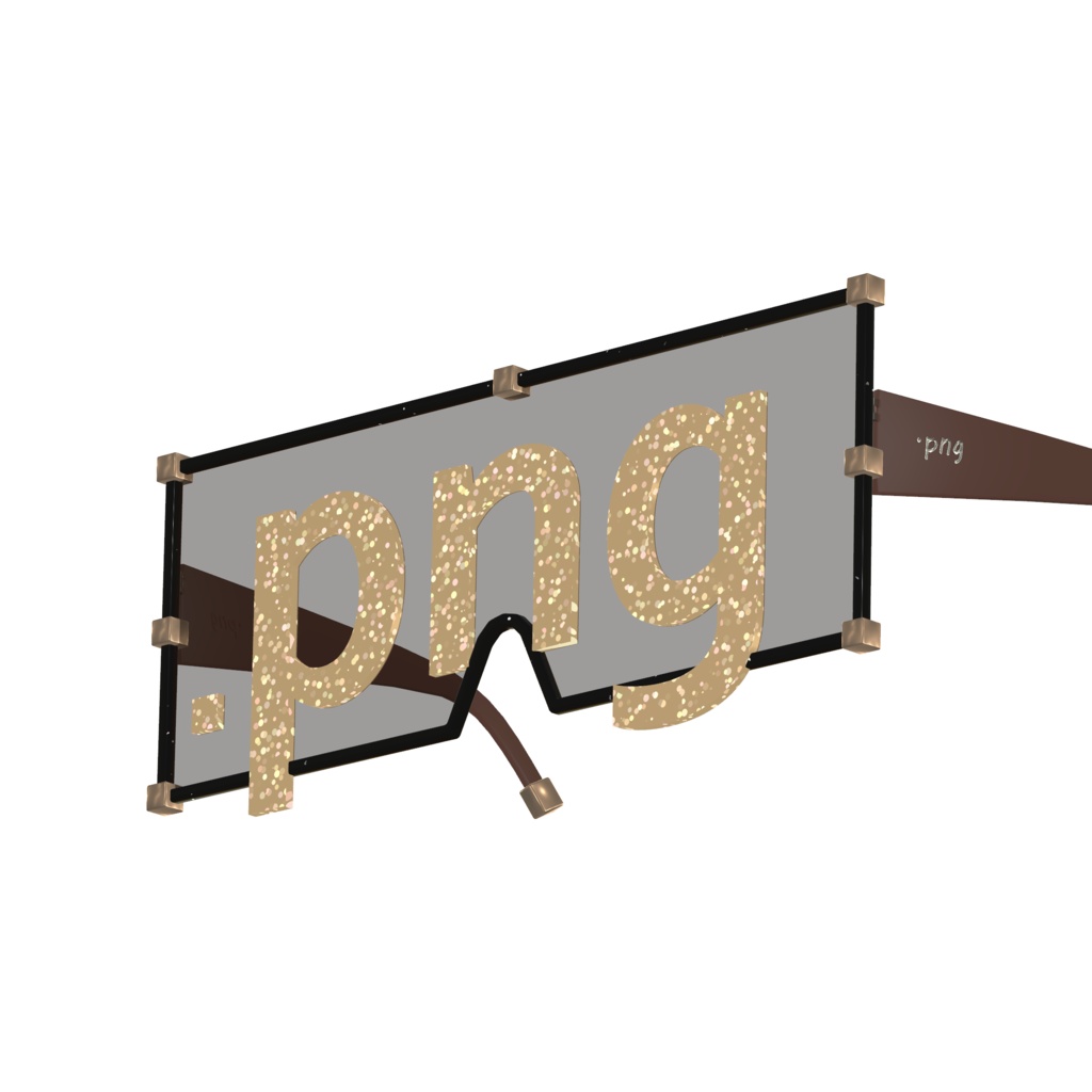 PNGGlass 【非公式】PNGミュージアム盛り上げグッズ