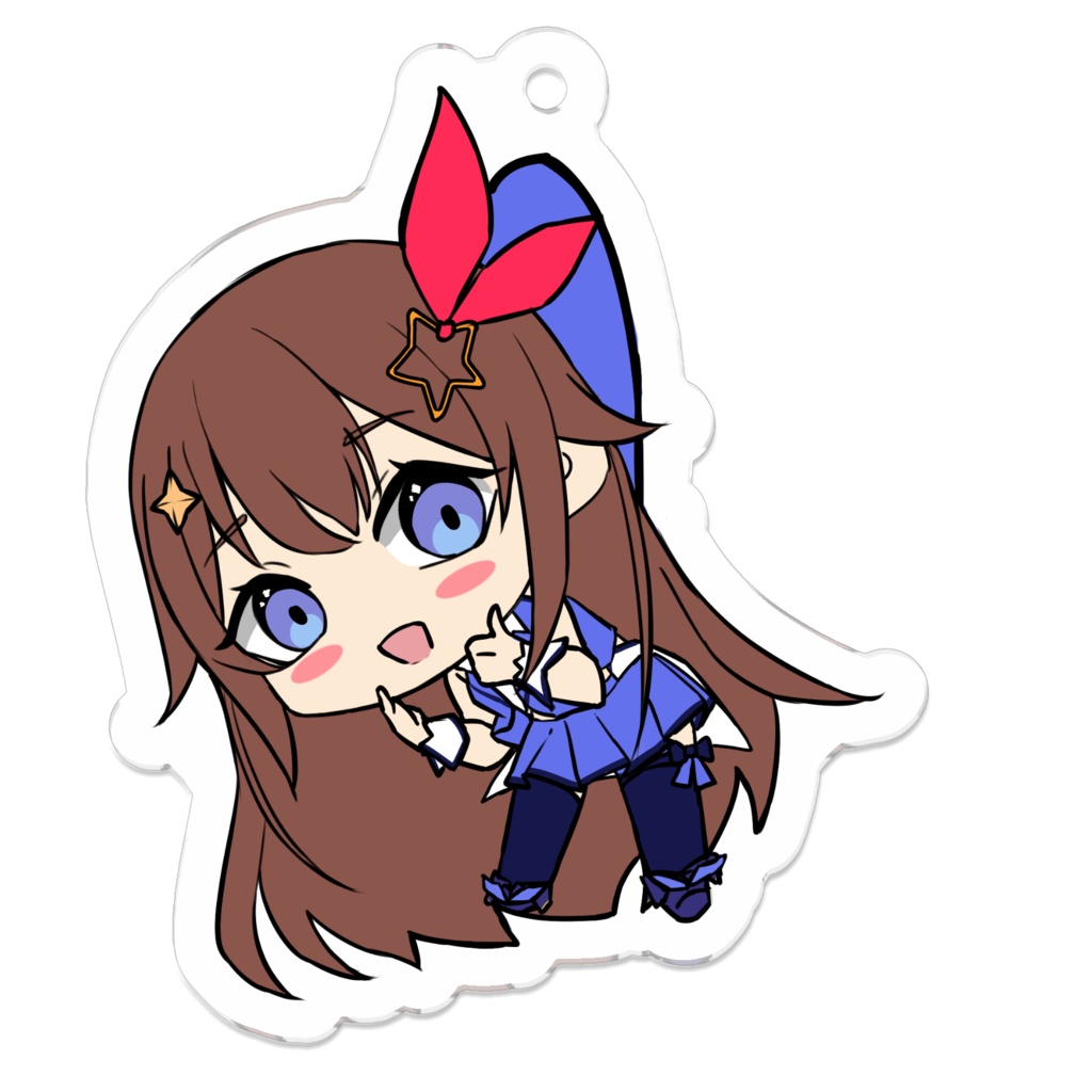 ときのそら アクリルキーホルダー 50 x 50mm