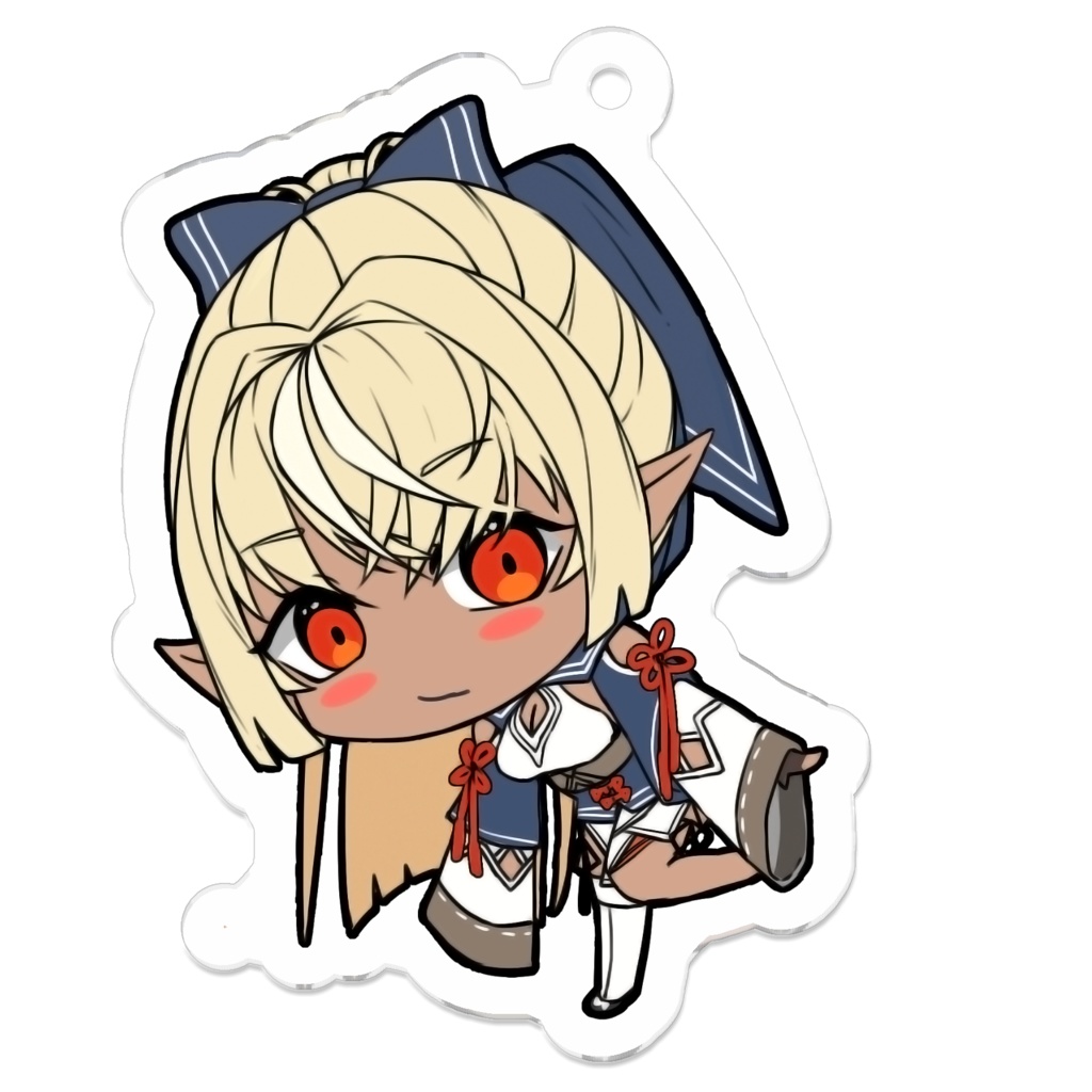 不知火フレア アクリルキーホルダー 50 x 50mm