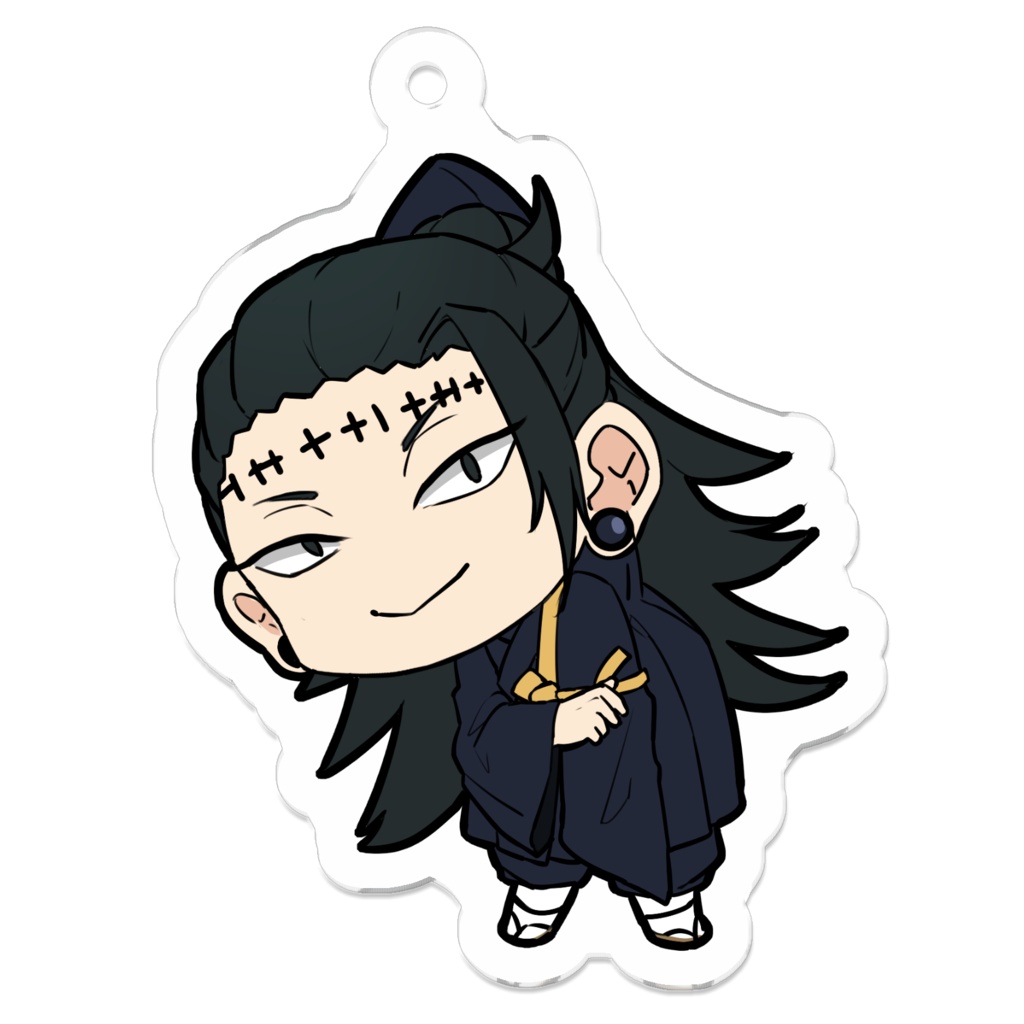 夏油傑 アクリルキーホルダー 50 x 50mm