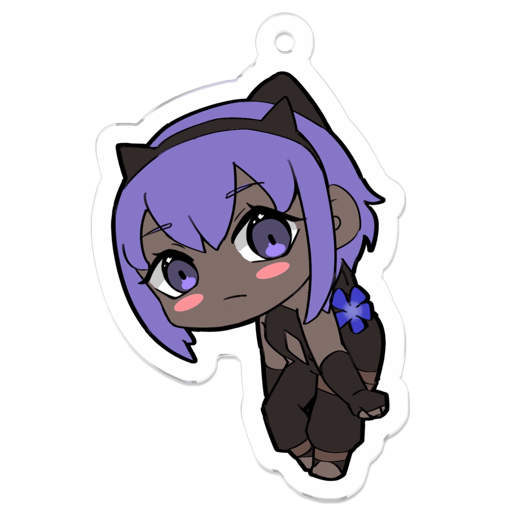 静謐のハサン アクリルキーホルダー 50 x 50mm