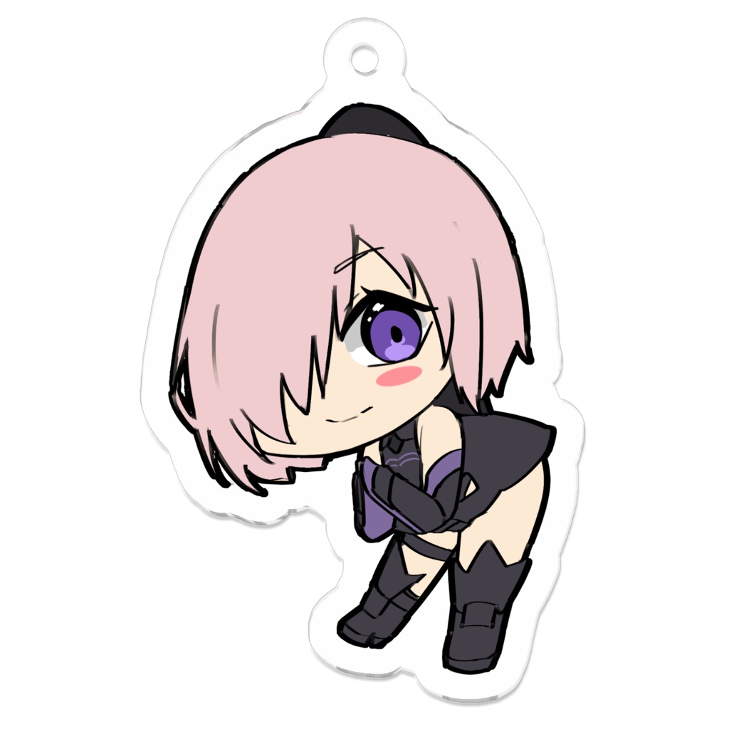 マシュ・キリエライト アクリルキーホルダー 50 x 50mm