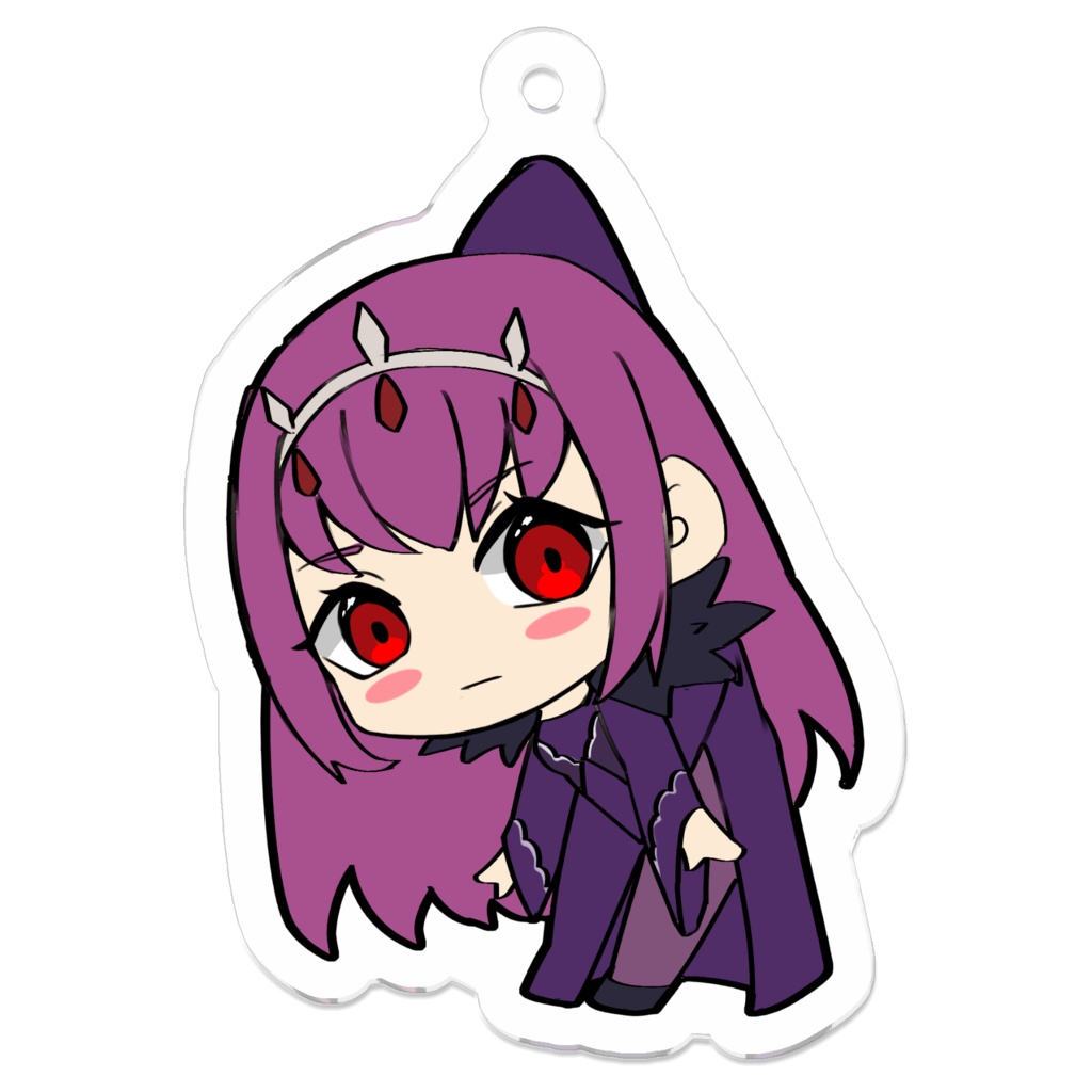 スカサハ=スカディ アクリルキーホルダー 50 x 50mm