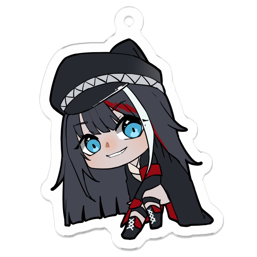 ドイッチュラント アクリルキーホルダー 50 x 50mm