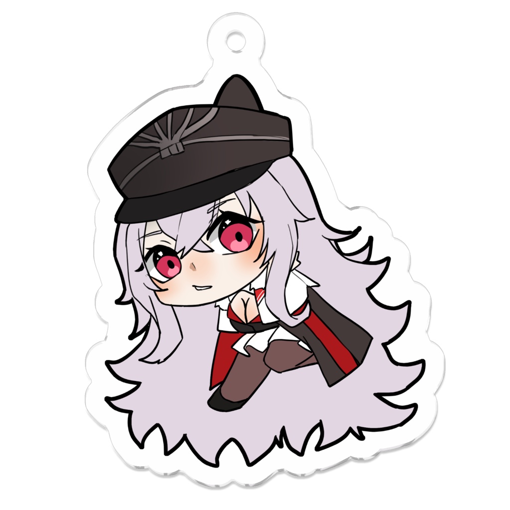 グラーフ・ツェッペリン アクリルキーホルダー 50 x 50mm