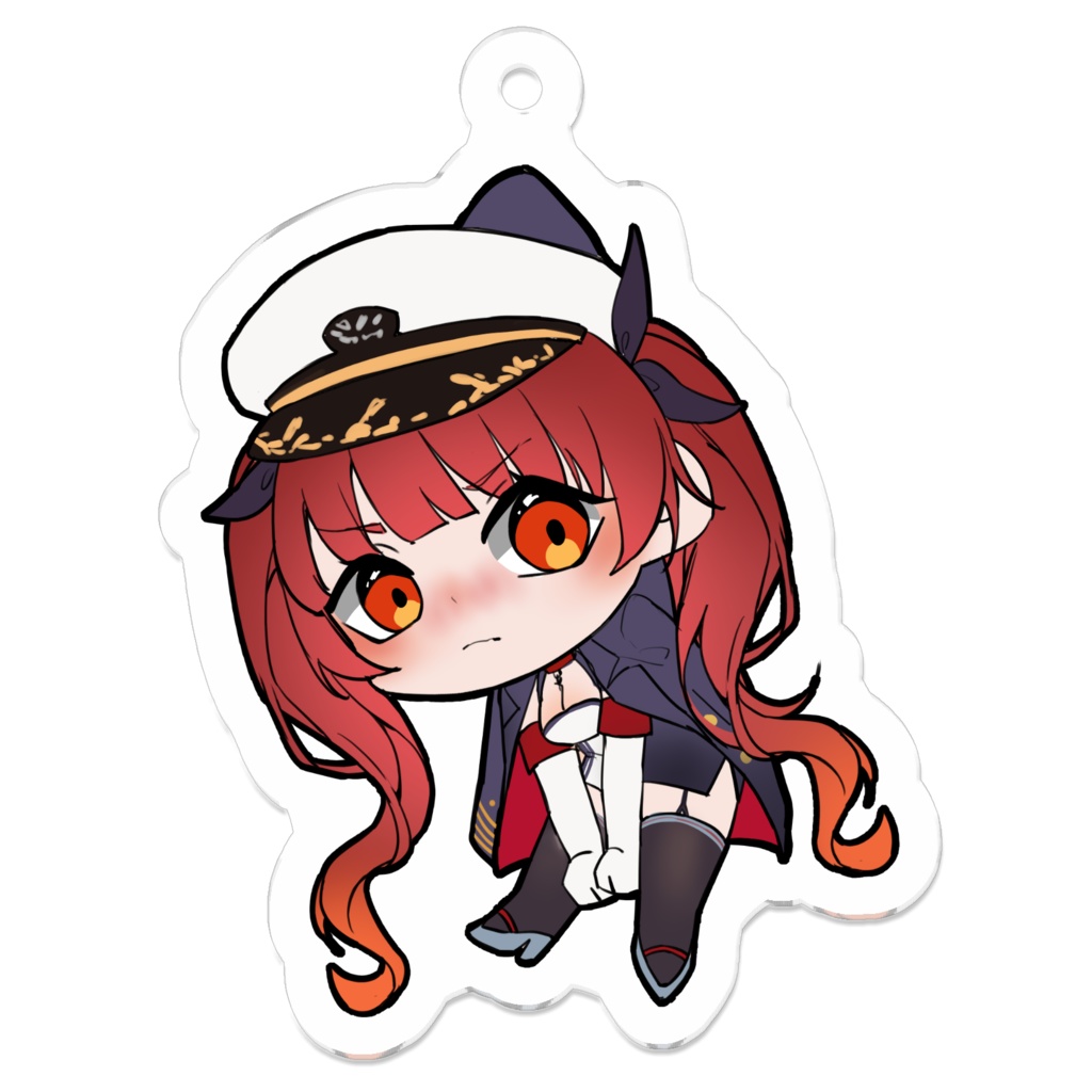 ホノルル アクリルキーホルダー 50 x 50mm