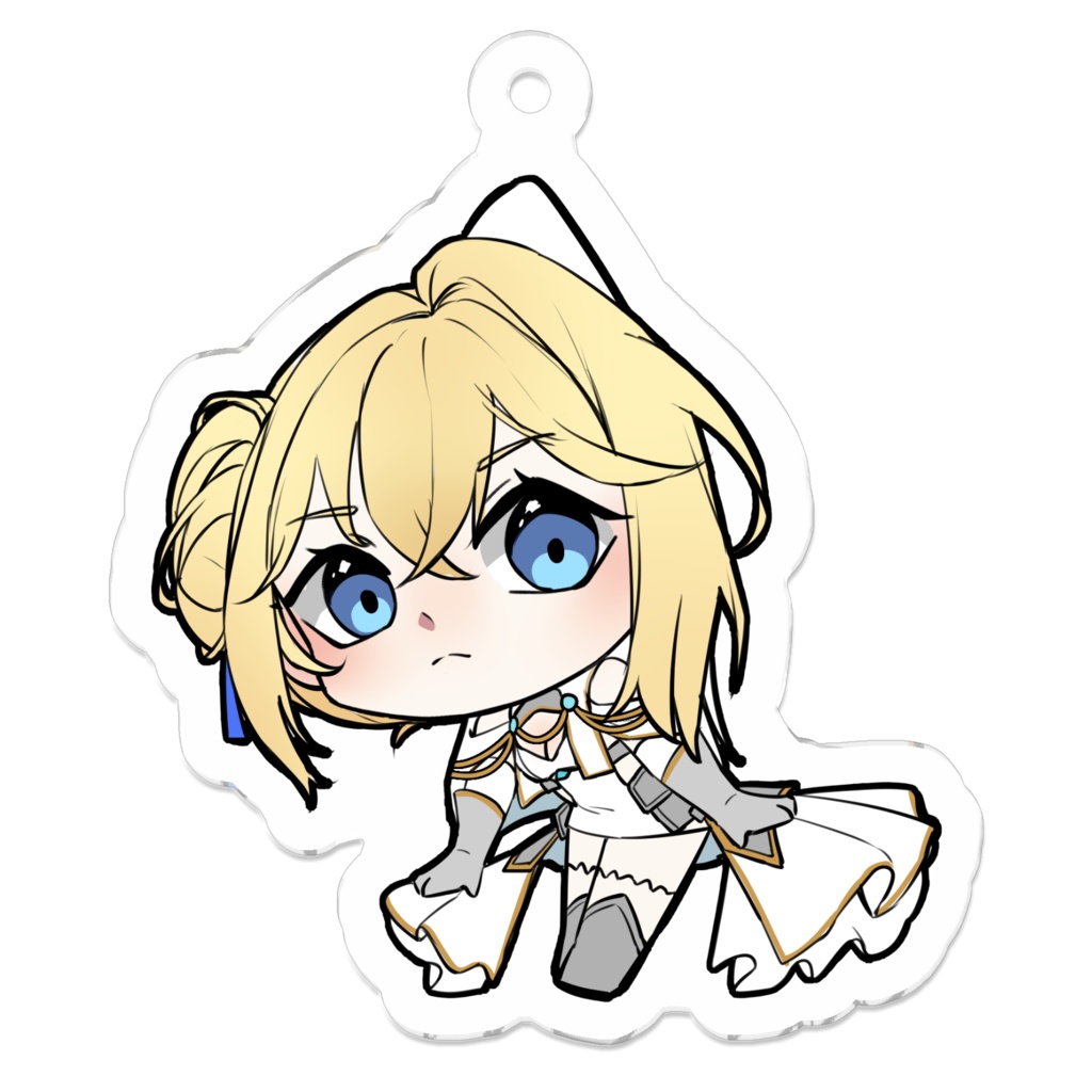 ジャンヌ・ダルク アクリルキーホルダー 50 x 50mm