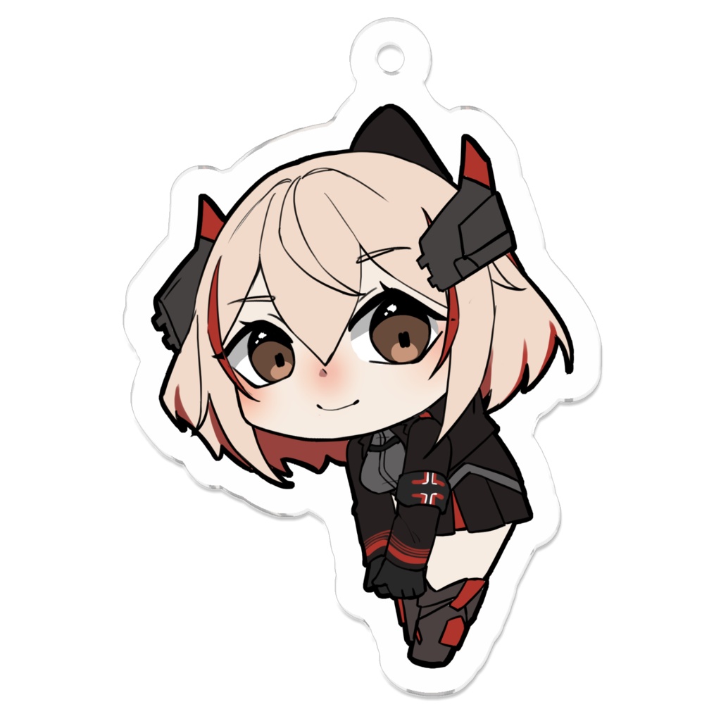 ローン アクリルキーホルダー 50 x 50mm