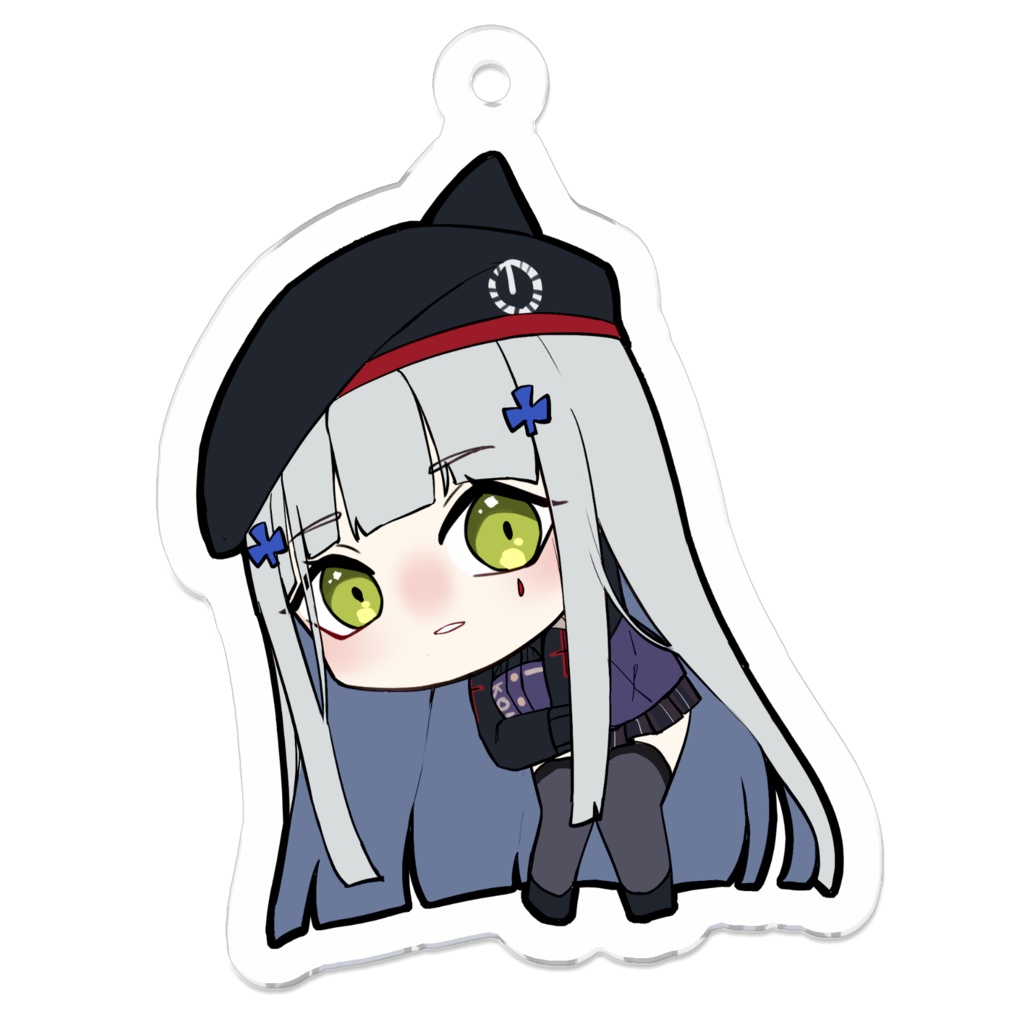 HK416 アクリルキーホルダー 50 x 50mm