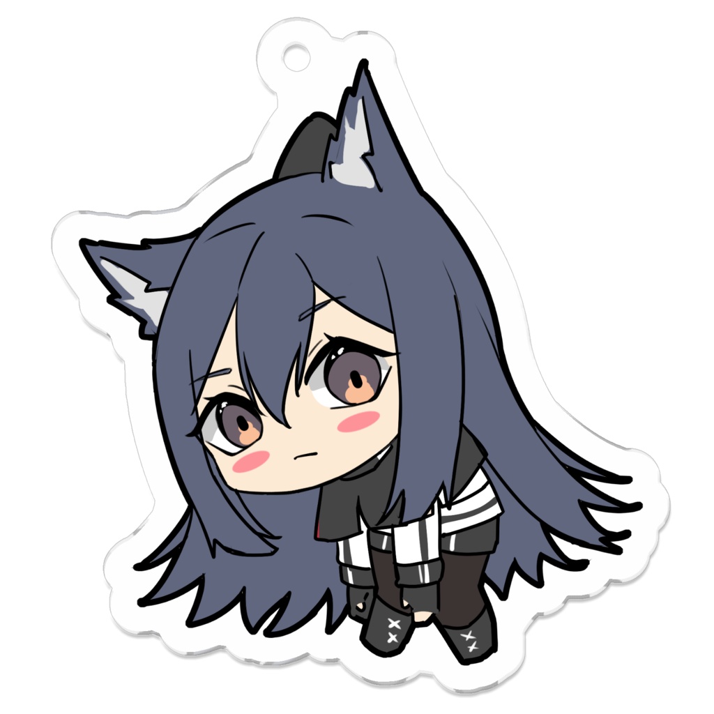 テキサス アクリルキーホルダー 50 x 50mm