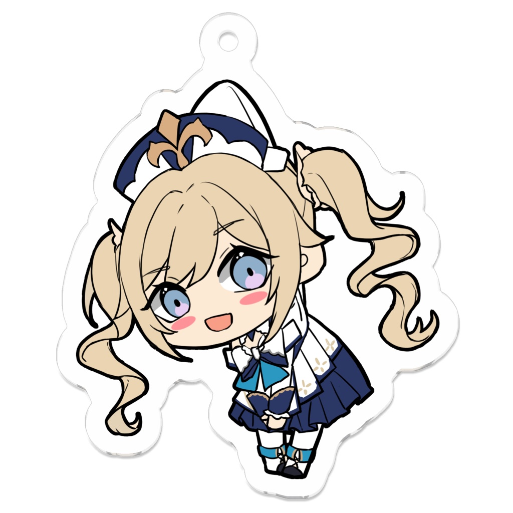 バーバラ アクリルキーホルダー 50 x 50mm