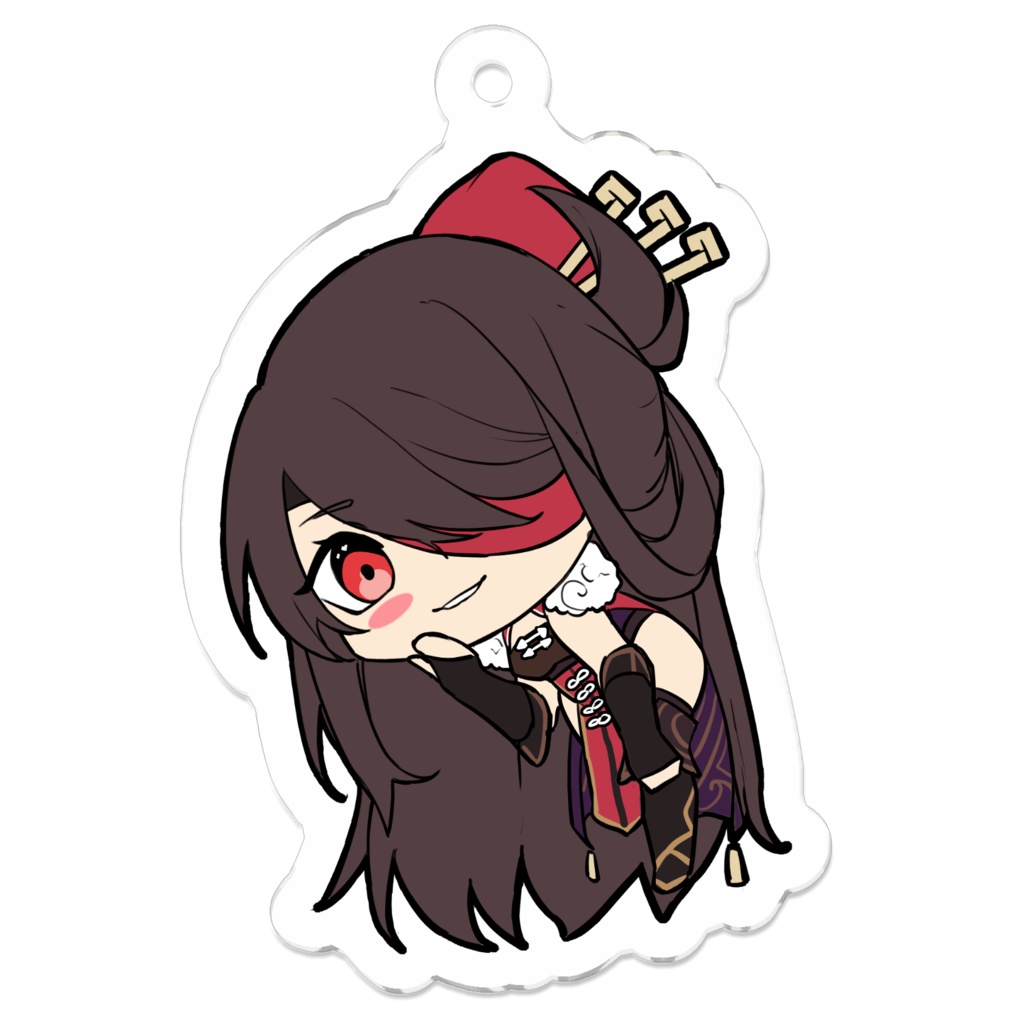 北斗 アクリルキーホルダー 50 x 50mm