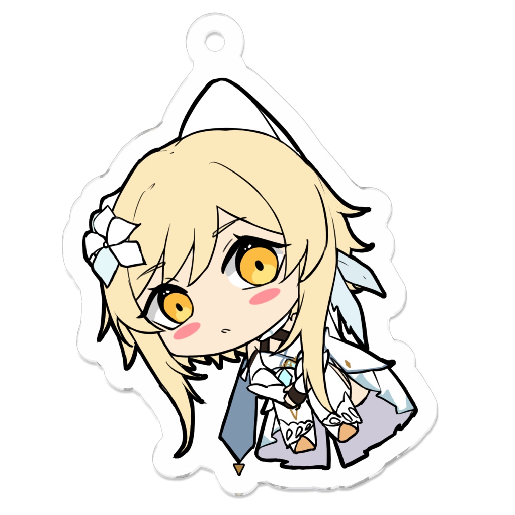 蛍 アクリルキーホルダー 50 x 50mm