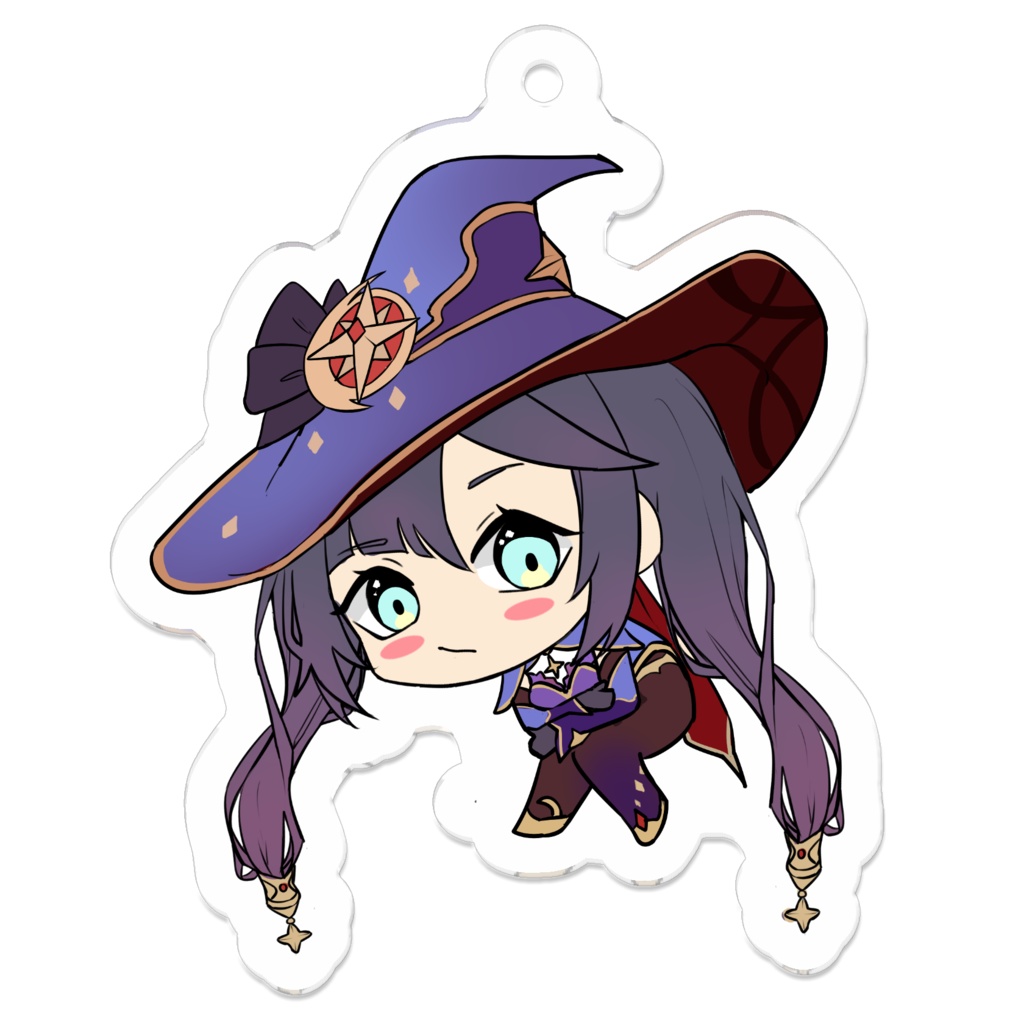 モナ アクリルキーホルダー 50 x 50mm