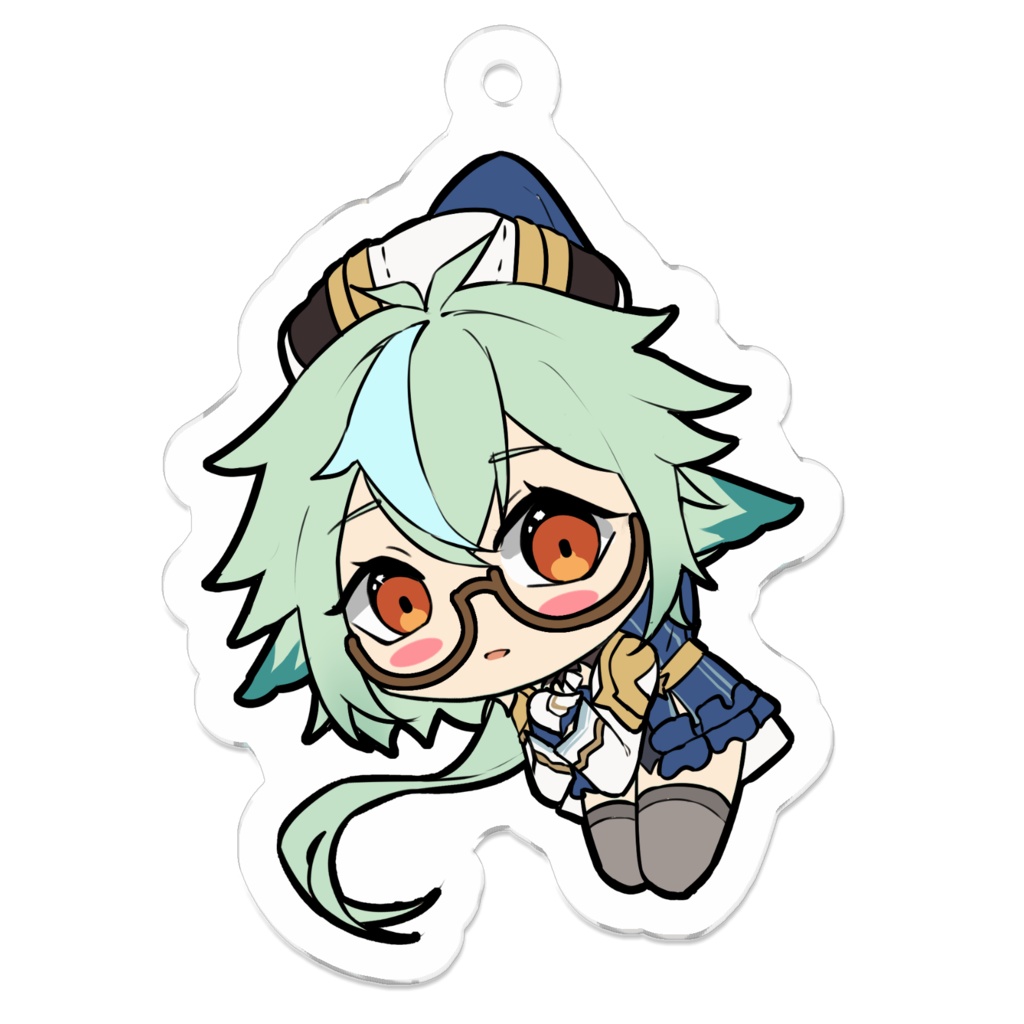 スクロース クリルキーホルダー 50 x 50mm