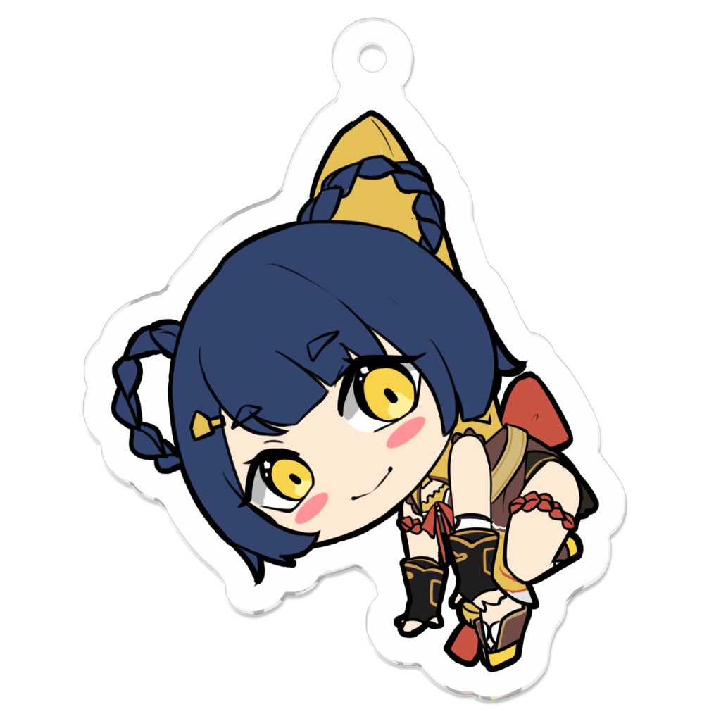 香菱 アクリルキーホルダー 50 x 50mm