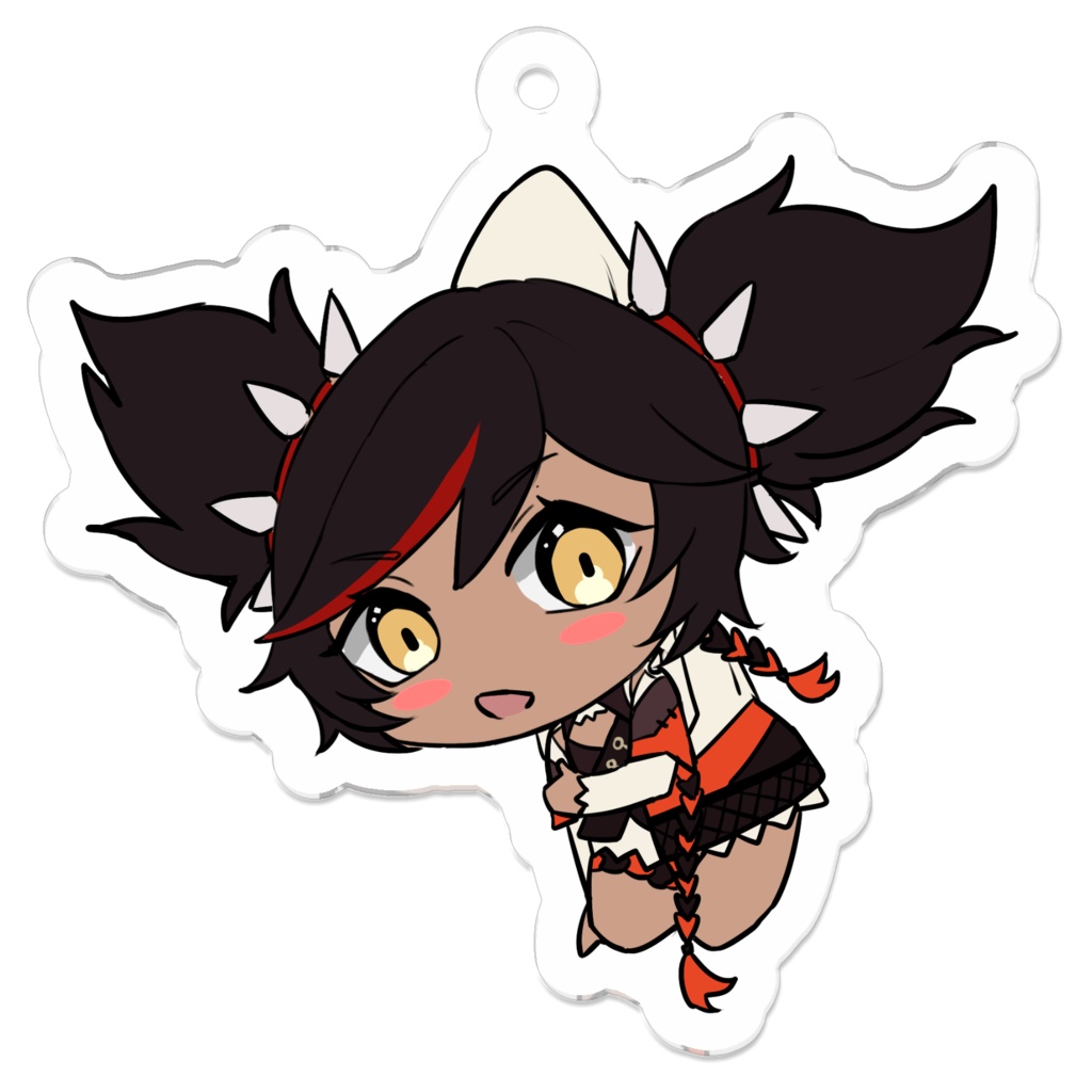 辛炎 アクリルキーホルダー 50 x 50mm