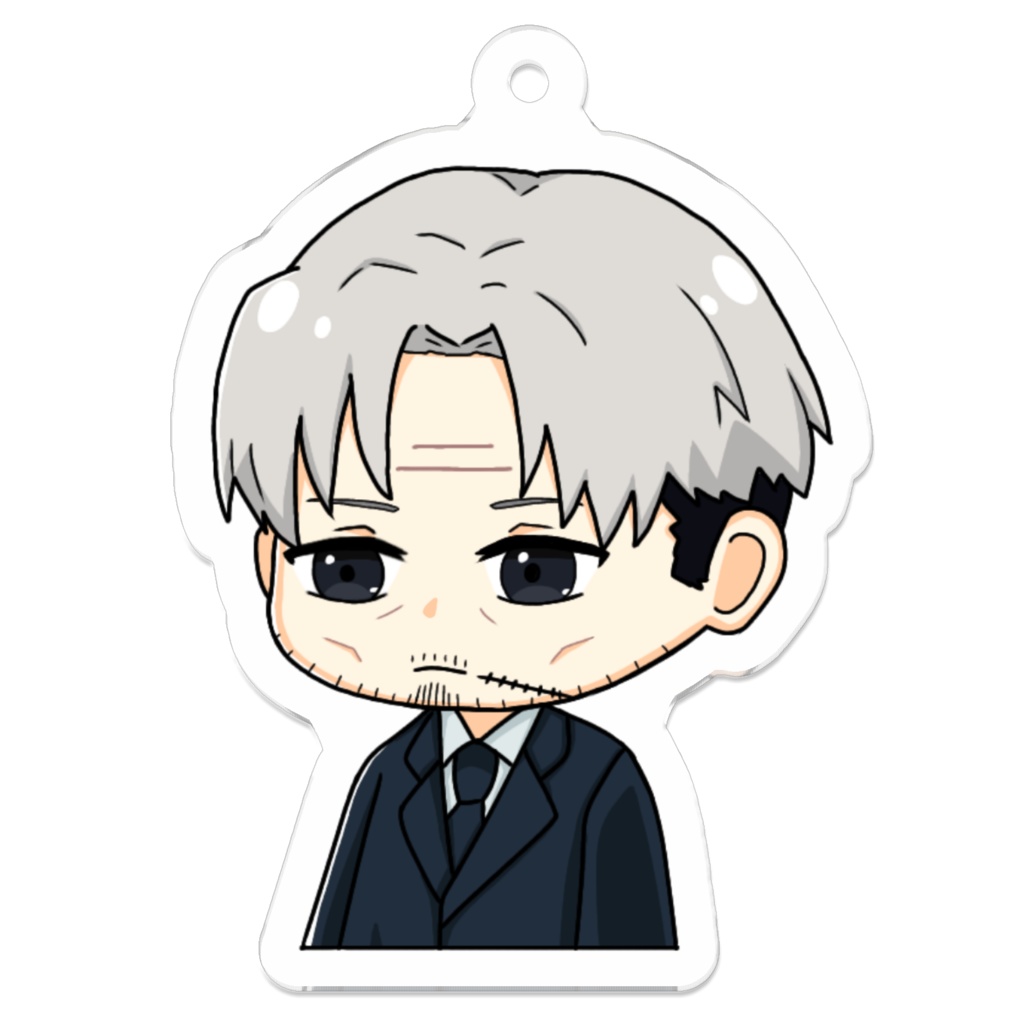 (岸辺 アクリルキーホルダー 50 x 50mm