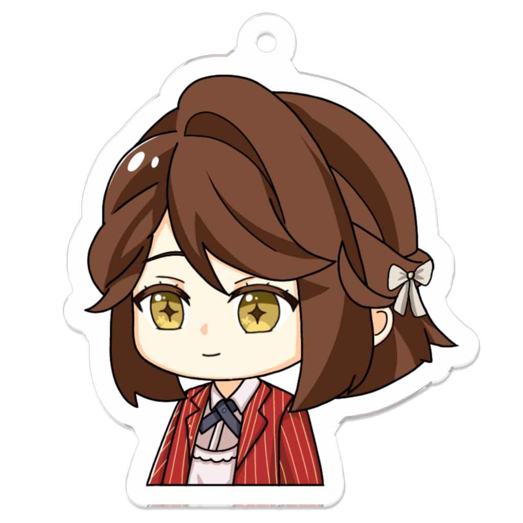 主人公 アクリルキーホルダー 50 x 50mm