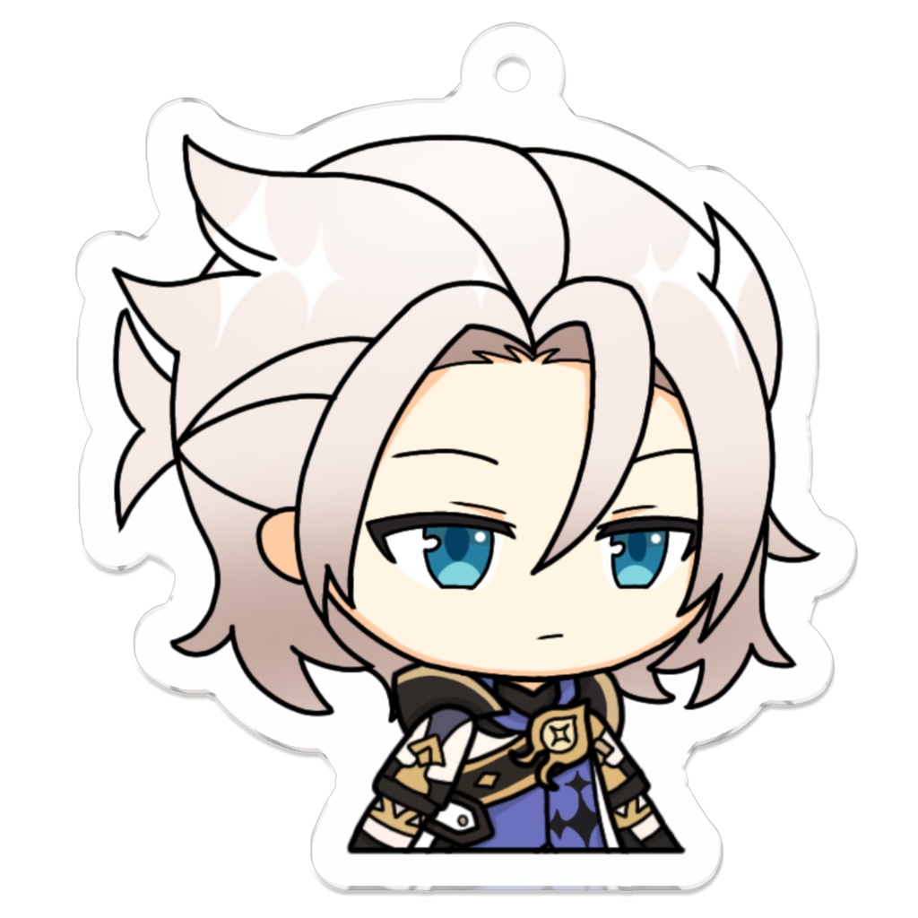 アルベド アクリルキーホルダー 50 x 50mm