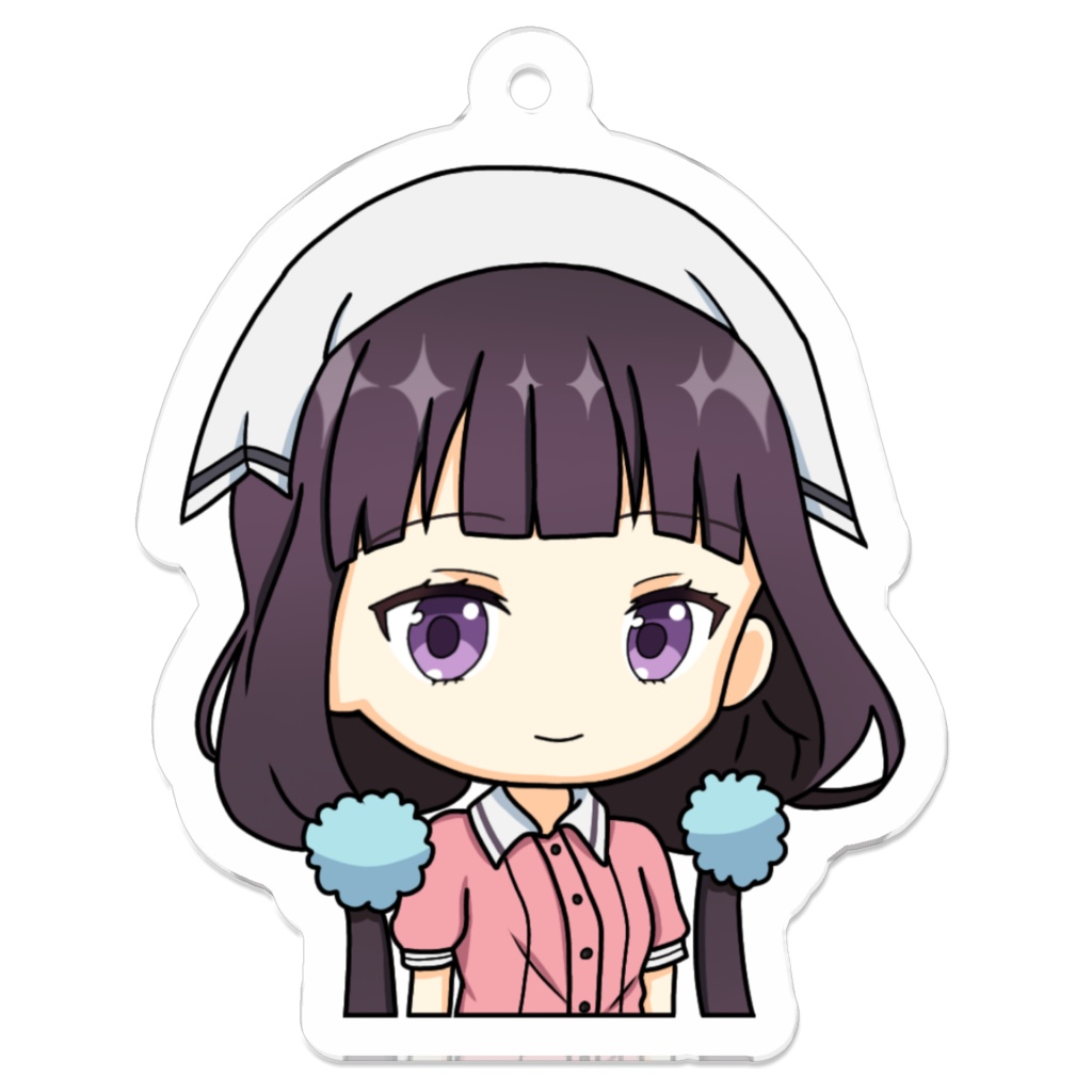 桜ノ宮 苺香 アクリルキーホルダー 50 x 50mm