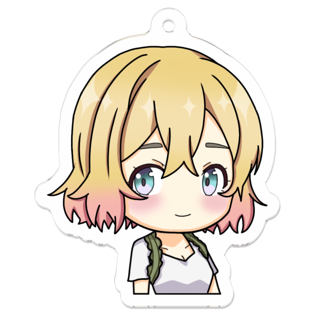 七海麻美 アクリルキーホルダー 50 x 50mm