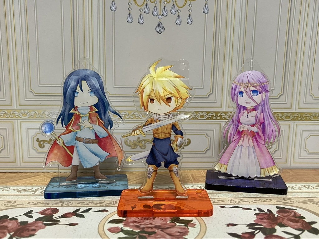 LALアクリルキーホルダー・スタンド