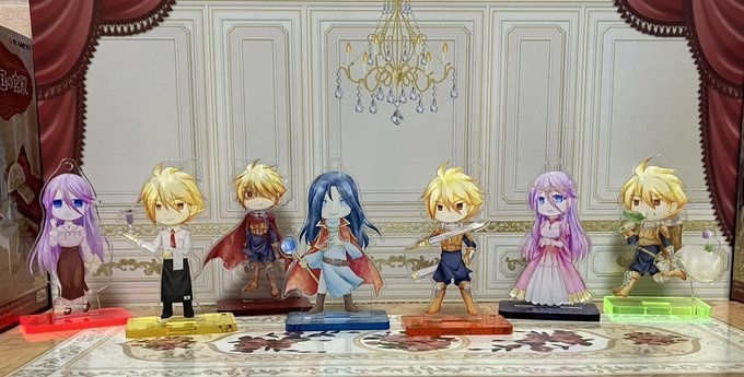 LALアクリルキーホルダー・スタンド